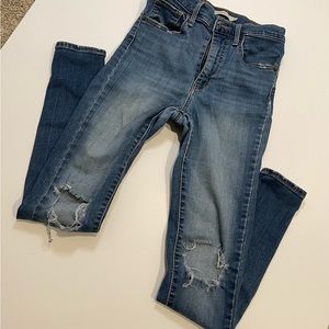 Levi’s Mile High Super Skinny.